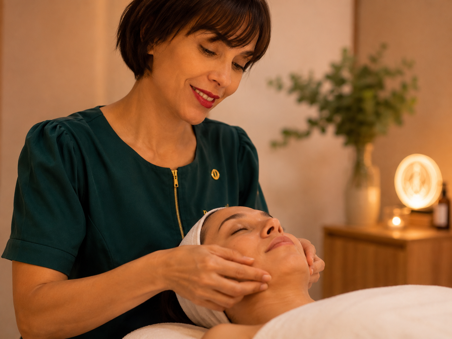 Ambiente acolhedor no Instagram Estética Verde Vital